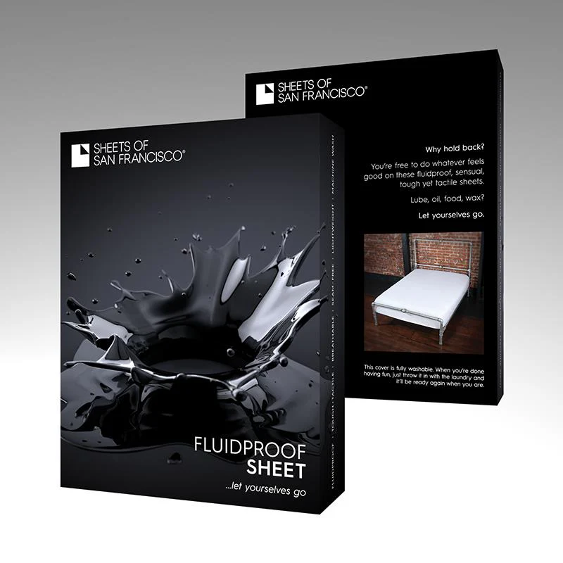 Fluidproof Fitted Sheet, White, King - Image 3