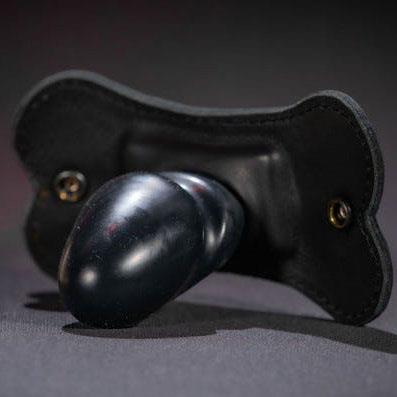 Lockable Bondage Dog Muzzle, Leather, Black - Image 8