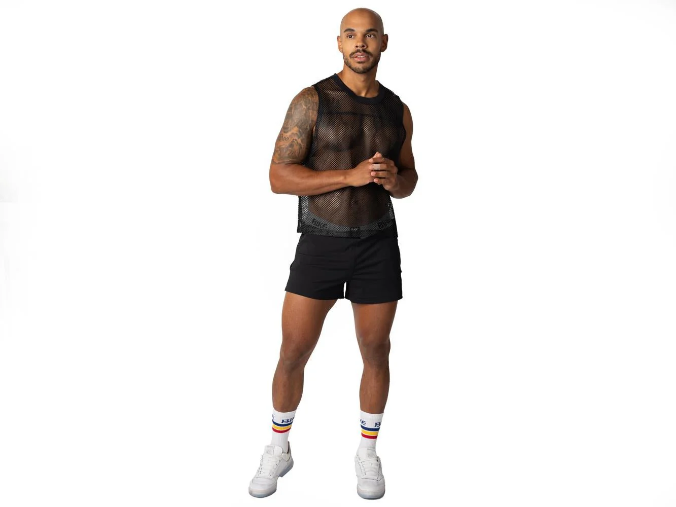BIKE Sleeveless Practice Jersey, Black - Image 4