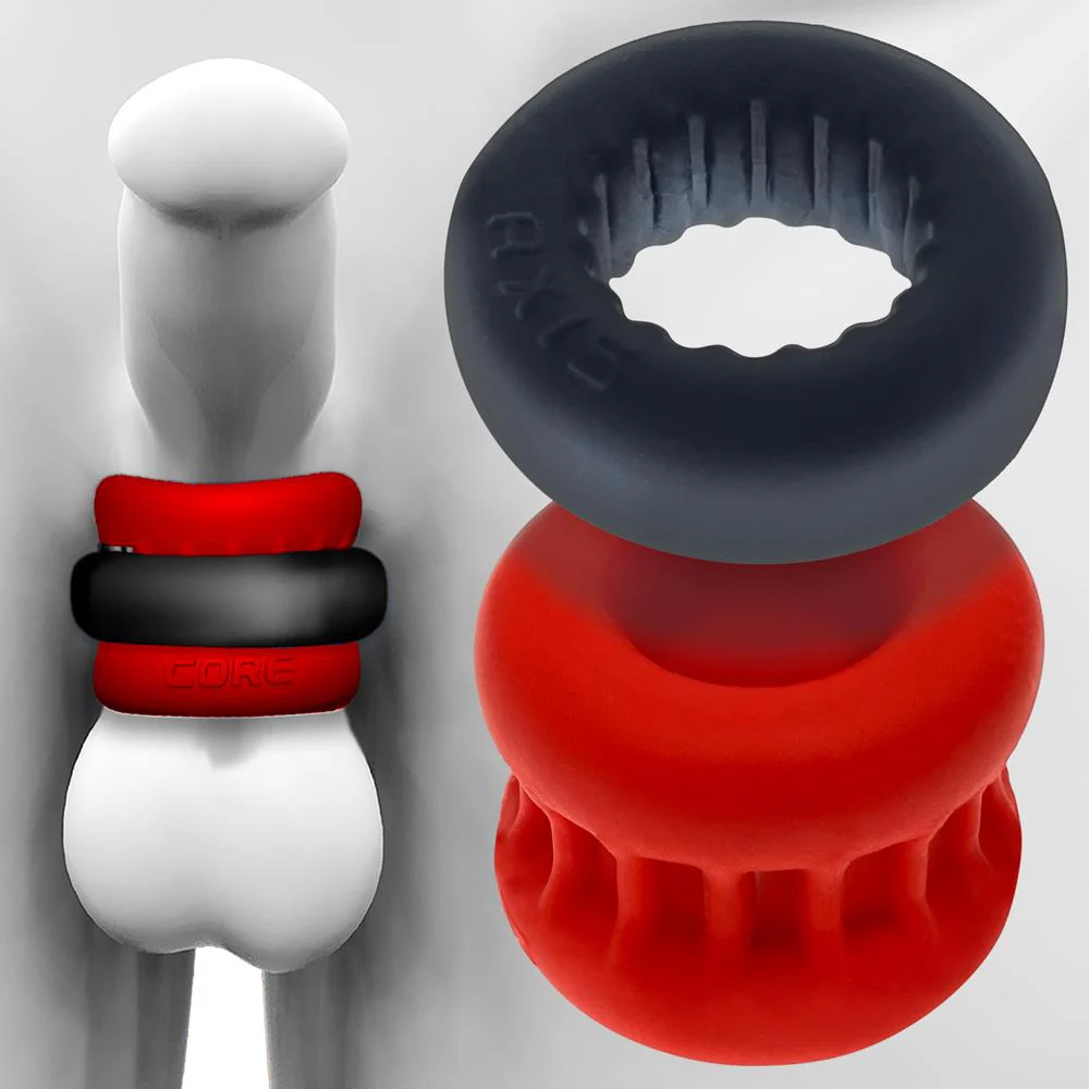 OXBALLS Ultracore, Core Ballstretcher with Axis Ring, Red Ice - Image 4