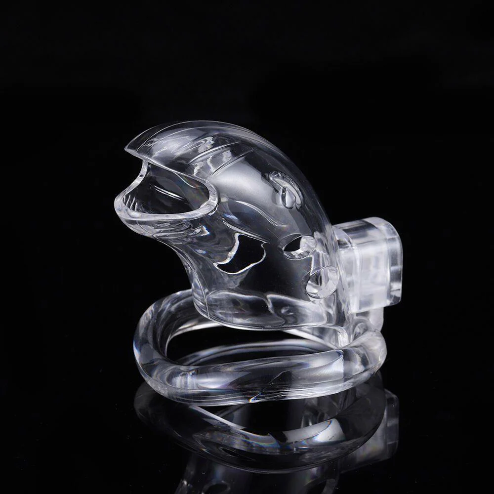 Shark, Chastity Cage with Built in Lock - Image 4