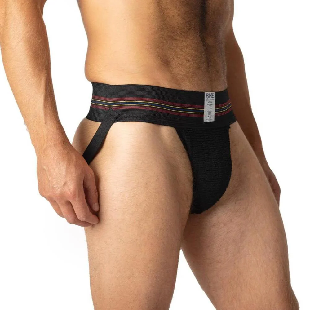 BIKE Original #10 Jockstrap, Black - Image 4