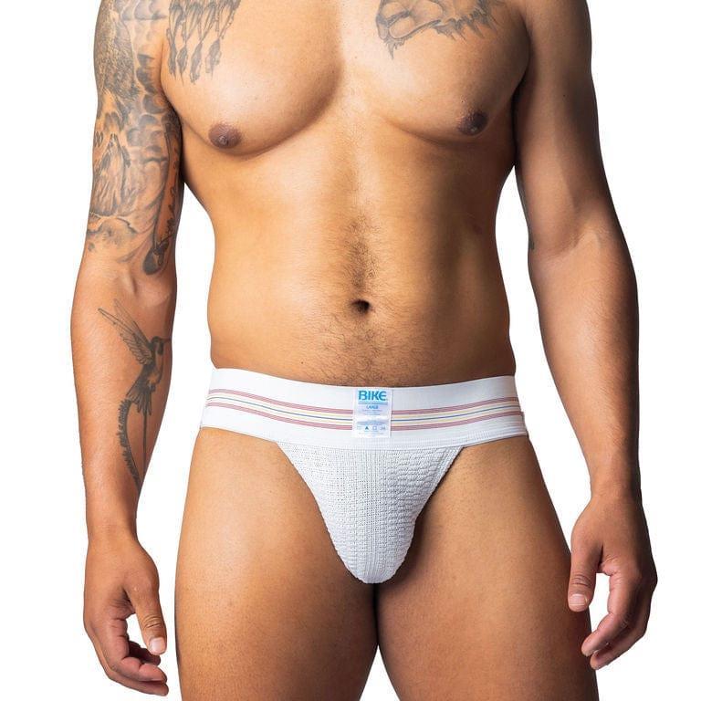 BIKE Original #10 Jockstrap, White - Image 3