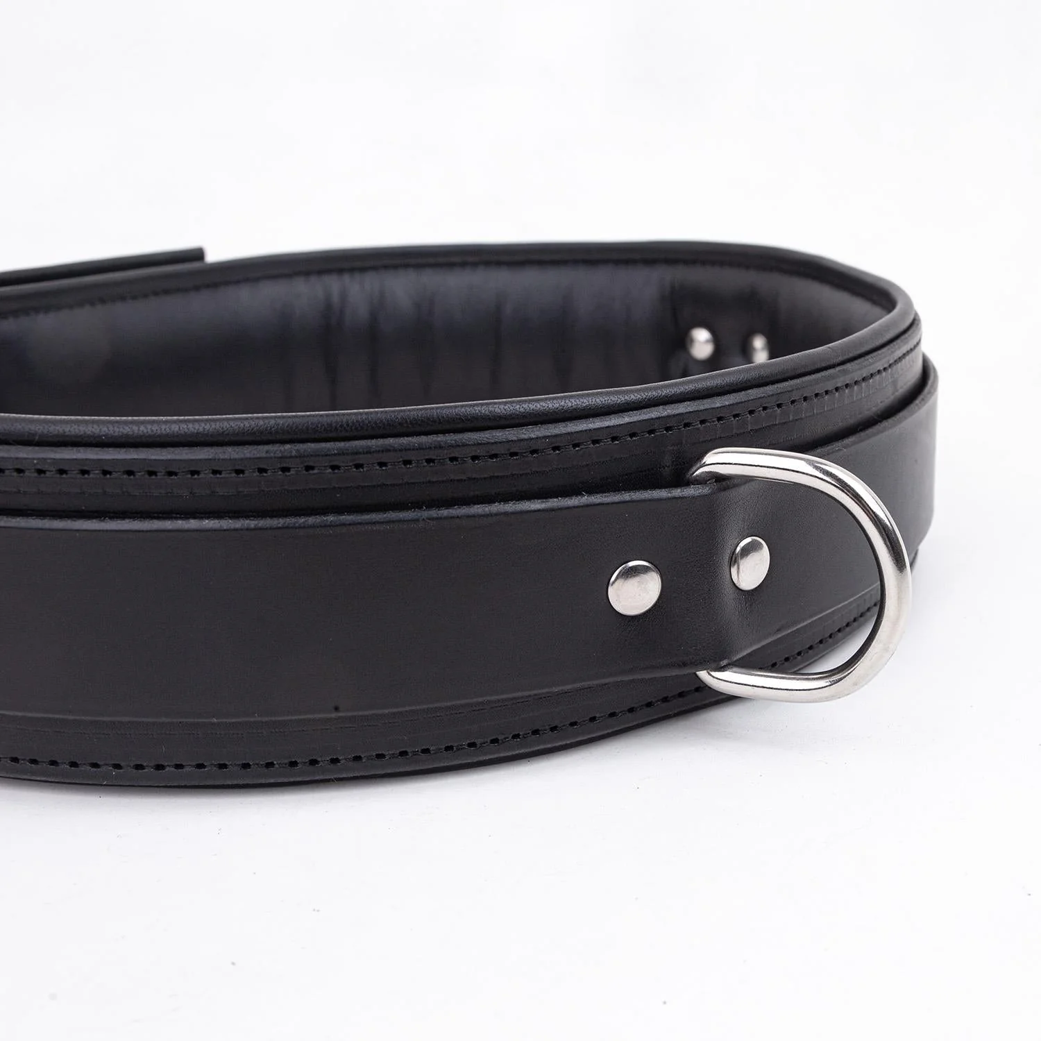 Padded Leather Waist Belt - Image 3
